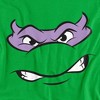 Teenage Mutant Ninja Turtles Donatello Angry Kids T Shirt For Youth, Kelly Green - 3 of 4