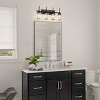 LLHZSY Modern Bathroom Vanity Wall Light Cylinder Bathroom Crystal Wall Sconces - Gold/Black-1/2/3/4/5 light - 4 of 4