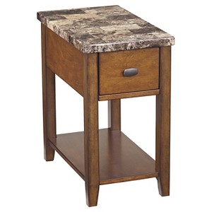 Breegin Chair Side End Table - Brown - Signature Design by Ashley