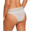 Adore Me Women's Anabella Cheeky Panty S / Eggshell Blue. - 3 of 4