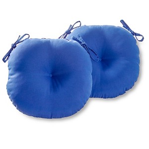 Kensington Garden 2pc 15"x15" Outdoor Seat Cushions - 1 of 4