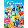 Briarwood Lane House Flag 40x28 For Outdoor Fluttering Butterflies Spring House Flag Flag For Spring House Flag - 3 of 4