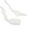 Unique Bargains Curtain Tiebacks Bow & Faux Pearl Ribbon Lace ABS Beige 2 Pcs - 3 of 3
