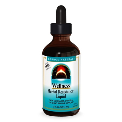 Wellness Herbal Resistance (Alcohol Free) by Source Naturals, Inc.  -  2 oz Liquid - image 1 of 3