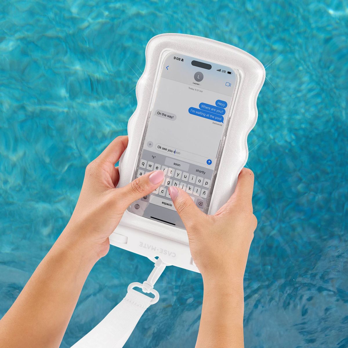 Case-Mate Wavy Waterproof Floating Pouch - Twinkle - thumbnail 6