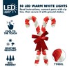 JOIEDOMI Christmas 33.6" Candy Canes Yard Light Christmas Event Christmas Eve Night Décor  Pre-Lit LED - 2 of 4