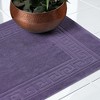 Modern Absorbent Bath Mat (Set of 2), 22" x 35" by Blue Nile Mills - 4 of 4