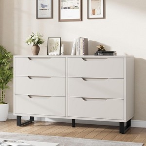 Vertical Drawer Cabinet with Storage, Dresser for Bedroom, Wooden Storage for Hallway, Entryway - 1 of 4
