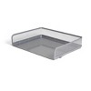 MyOfficeInnovations Side Load Stackable Metal Letter Tray Silver 24402457 - image 4 of 4