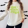 Simply Sage Market Women's Bad Witch Vibes Puff Print Long Sleeve Garment Dyed Tee - 2 of 4