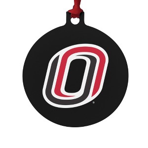 Omaha Primary Logo Aluminum Holiday Christmas Tree Ornament - 1 of 4