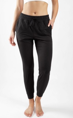 90 Degree By Reflex - Women's Heather Slim Jogger With Pockets - Heather  Cabernet - X Large : Target