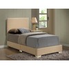 Passion Furniture Aaron Upholstered Twin Panel Bed - 3 of 3