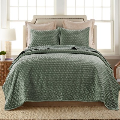Merano Velvet Quilt - Levtex Home