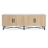 APRILSOUL66.00"Functional 4-Door TV Cabinet ¨C 2 Storage Spaces, Adjustable Shelves, Ideal for Living Room Organization - 4 of 4