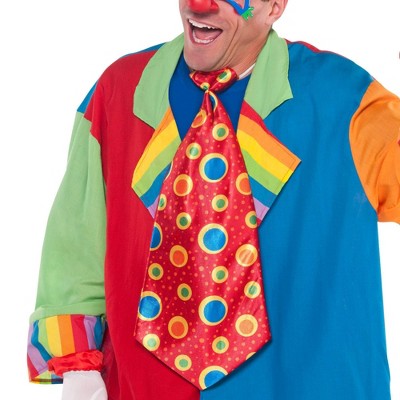 Adult Clown Jumbo Tie Accessory Halloween Costume