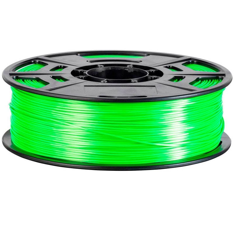 Monoprice Hi-Gloss 3D Printer Filament PLA 1.75mm - 1kg/spool - Green, Works With All PLA Compatible 3D Printers, 3 of 6