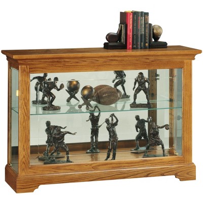 Howard Miller Burrows Curio Cabinet 680535 Golden Oak