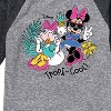 Boys' - Disney - Minnie and Daisy Tropicool Design Raglan Graphic T-Shirt - 2 of 4