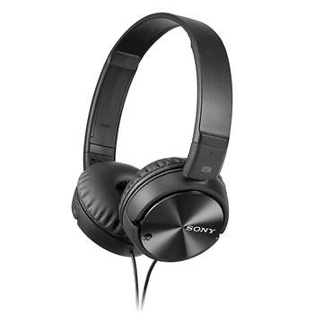 Sony Mdr-zx310ap Zx Series Wired On-ear Headphones With Mic - Black : Target
