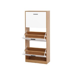 VANIRROR Shoe Cabinet, Entrance Shoe Storage Cabinet Organizer Holder For Bedrooms, Entryways - 1 of 4