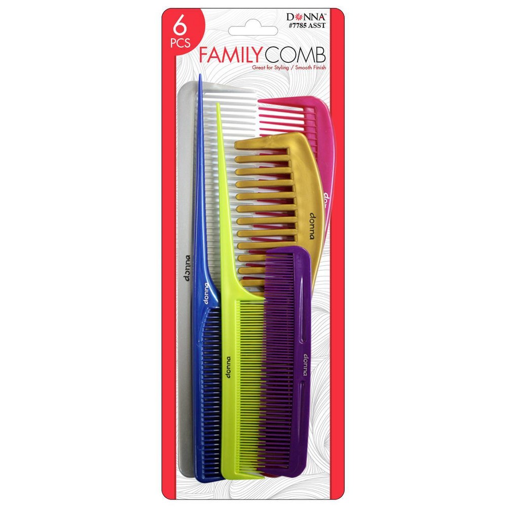 UPC 658302077857 product image for Donna Family Comb Assortment - 6ct | upcitemdb.com