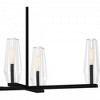 Quoizel Lighting Malamute 6 - Light Chandelier in  Matte Black - 3 of 4