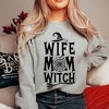 Simply Sage Market Women's Graphic Sweatshirt Wife. Mom. Witch. - 2 of 4