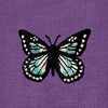Dalix Butterfly Embroidered Cotton Relaxed Fit Short Sleeve Crewneck Tee Shirt Women - 4 of 4