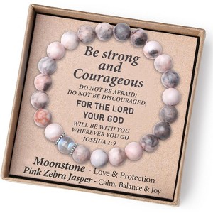 Natural Crystal Bracelets-Love/Encouragement-Handmade Cute Gifts - 1 of 4
