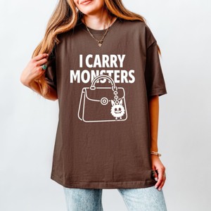 Simply Sage Market I Carry Monsters Purse Heavyweight Tee - 1 of 4