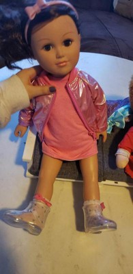 Our Generation Love To Shine Pink Bomber Jacket Outfit For 18 Dolls :  Target