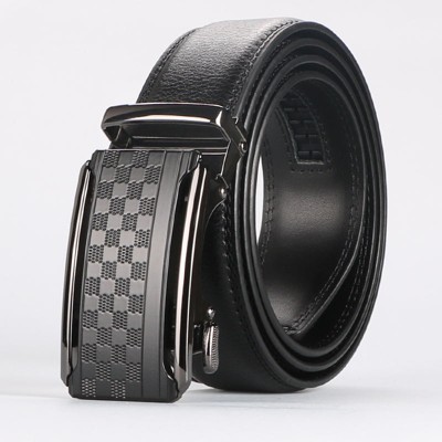 Paaaawaters Leather Ratchet Belt Men, Effortless Style