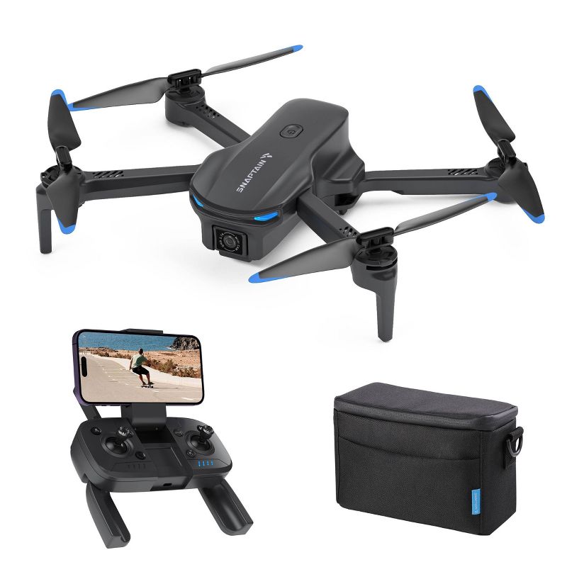 Snaptain E20 FPV RC Drone with 2.7K Camera - Gray, 3 of 9