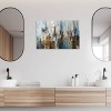 Blue Gold Abstraction by Vera Zhukova Unframed Wall Canvas - iCanvas - 3 of 3