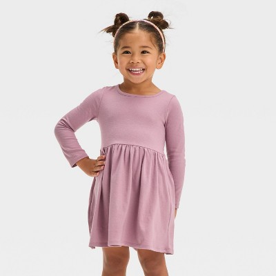 Toddler Girls' Long Sleeve Dress - Cat & Jack™