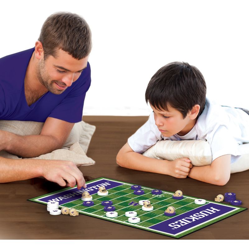 MasterPieces Officially licensed NCAA Washington Huskies Checkers Board Game for Families and Kids ages 6 and Up, 4 of 6