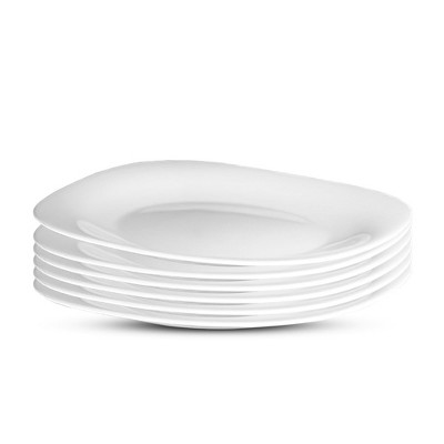 Bormioli Roccoparma Dessert Plates Set Of 6 White | Uruguay