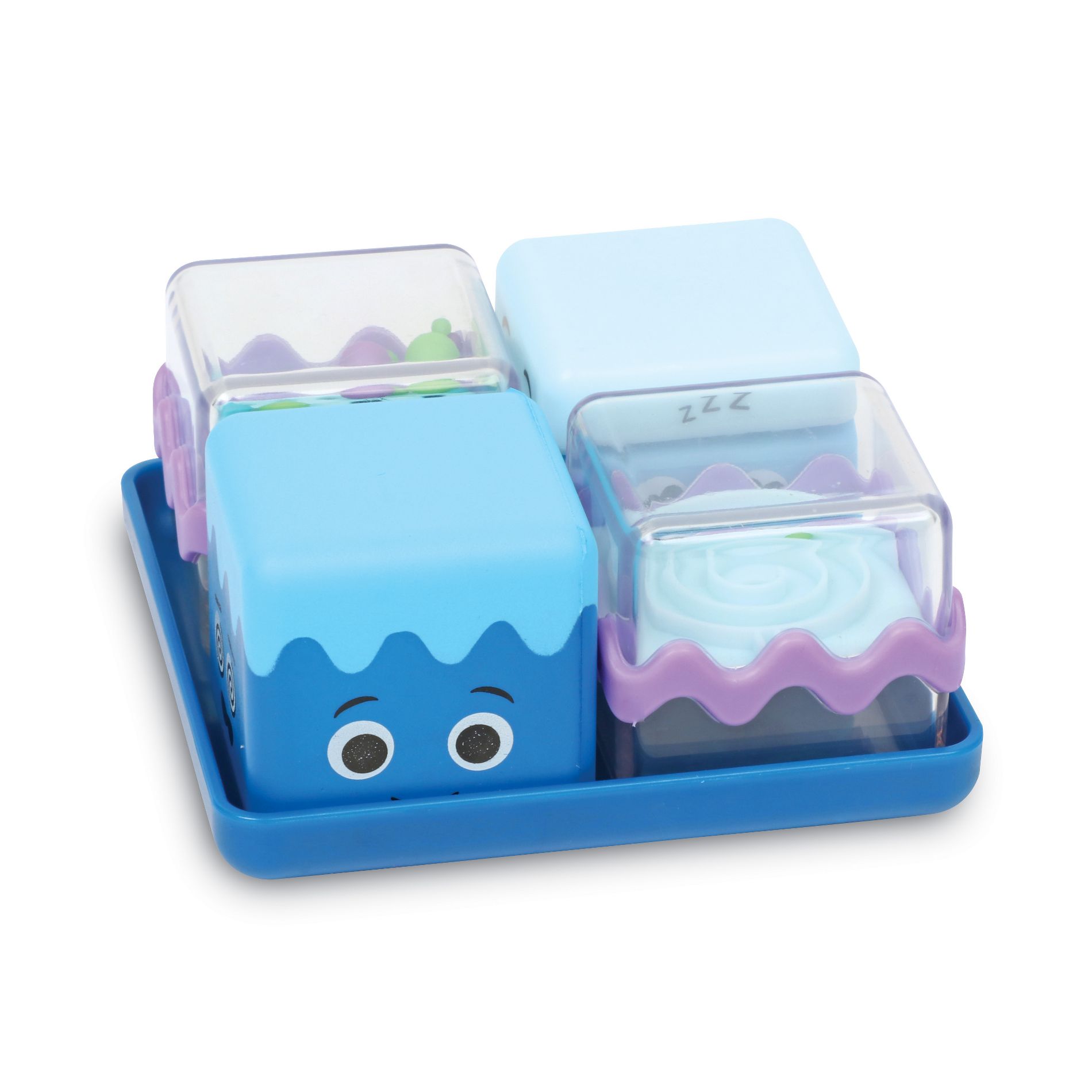 Learning Resources Cool Down Cubes Sensory Fidget Set,5 Pieces, Ages 4+, Fidgets for Kids, Sensory Toys