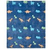 The Lakeside Collection Glow-in-the Dark Blanket for Kids 50" x 60" - Dino - 2 of 3