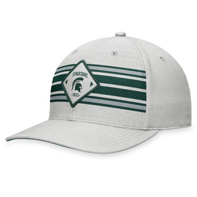 NCAA Michigan State Spartans Structured Chambray Cotton Hat - Gray