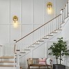 CityFurn 1-Light Modern Wall Sconce with Cylinder Glass - 3 of 4