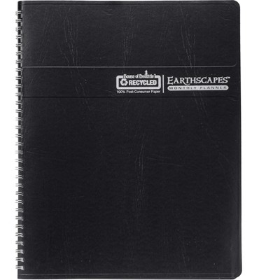 House of Doolittle 2022 8.5" x 11" Planner Earthscapes Black 26402-22