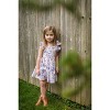 Worthy Threads Little/Big Girls' Ruffle Sleeve Tie Back Dresses - 3 of 4
