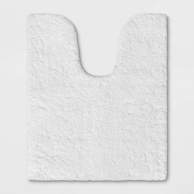 Photo 1 of 20"x24" Contour Toilet Rug White - Threshold Signature