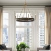 Capital Lighting Finn 6 - Light Chandelier in  Black Stain/Matte Brass - 2 of 4
