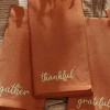 Elrene Harvest Sentiment Embroidered Napkins, Set of 4 - 17" x 17" - Elrene Home Fashions - 2 of 4