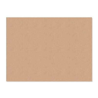 U Brands 24"x18" Frameless Cork Bulletin Board