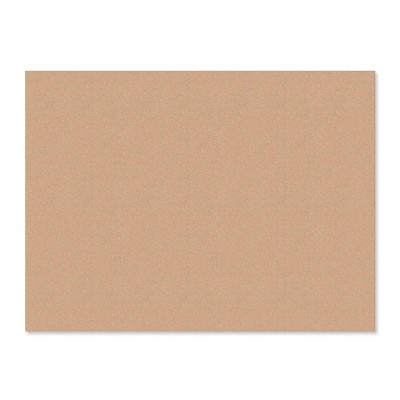 U Brands 24"x18" Frameless Cork Bulletin Board