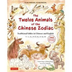 The Twelve Animals of the Chinese Zodiac - by  Vivian Ling & Peng Wang (Hardcover)